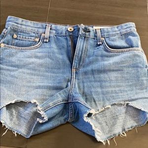 Rag and Bone Dre low rise shorts sz 26